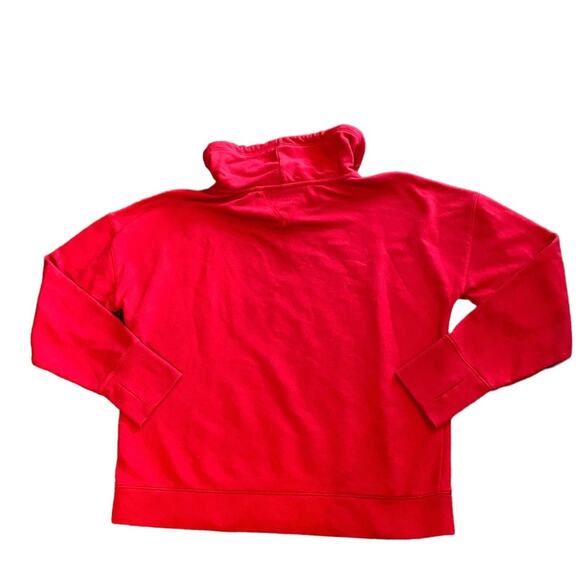 Tommy Hilfiger Red sweatshirt with Drawstring Neck and Thumbholes Petite XL - Picture 2 of 5